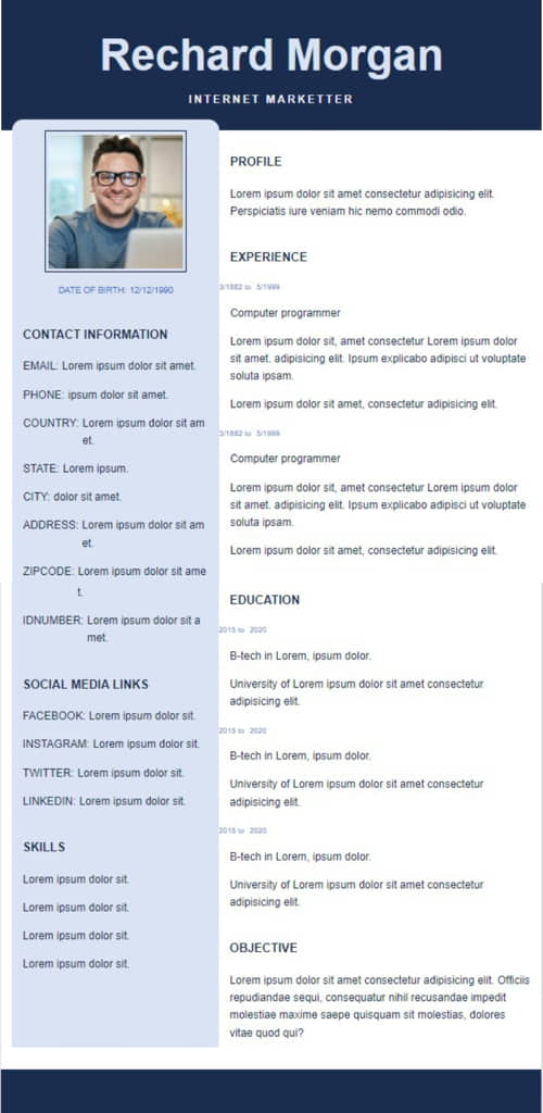 Resume Template