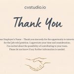 Thank You Message for Job Opportunity With Real Example