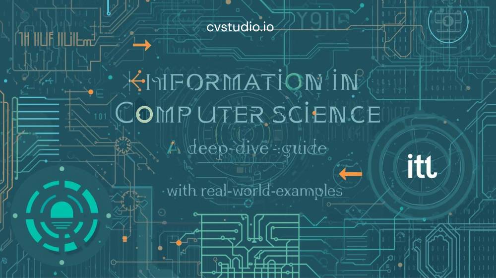About information in computer science