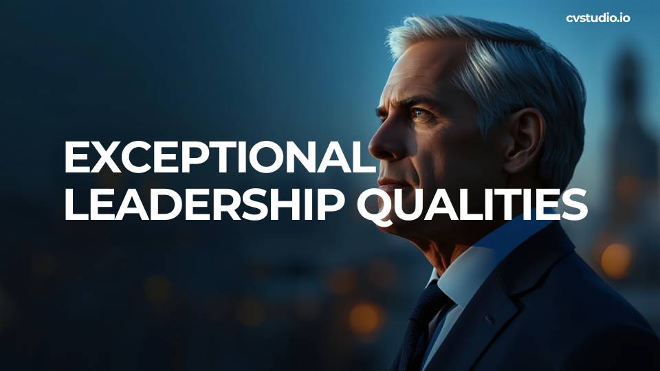 Essential Adjectives for Leadership Qualities That Define Exceptional Leaders