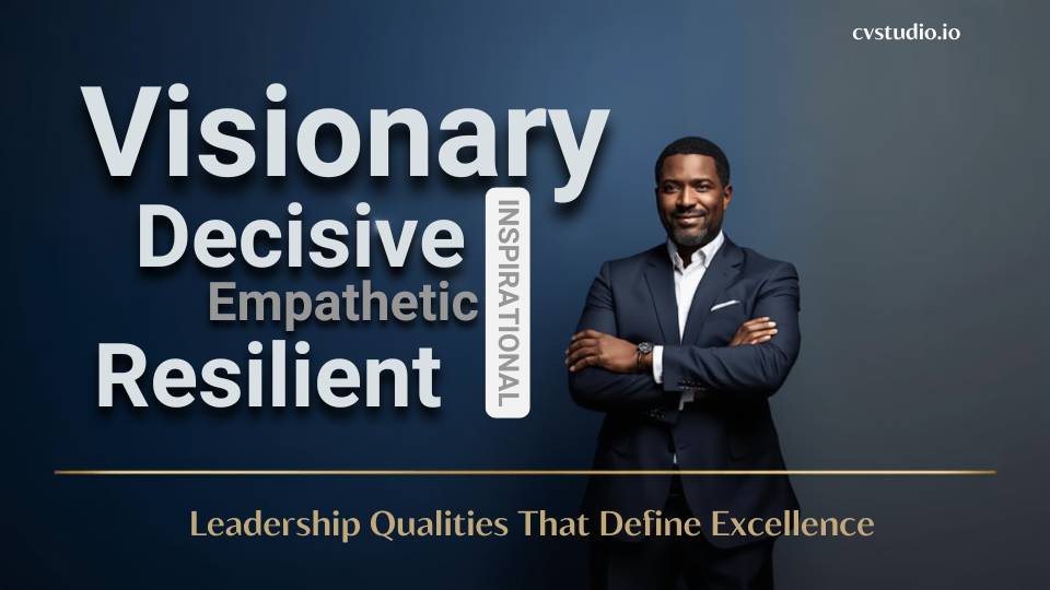 Interpersonal and Relational Leadership Adjectives