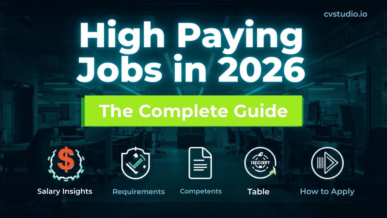 High Paying Jobs in 2026