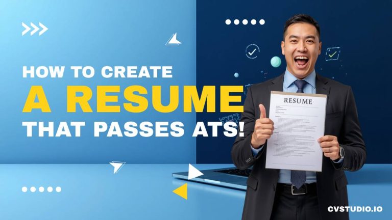 How to Create a Resume That Passes ATS Systems Easily
