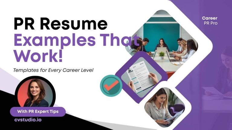 Public Relations Resume Examples