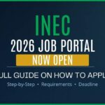 inec has opened its 2026 portal for job applications
