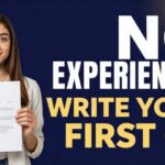 how to write a cv with no experience