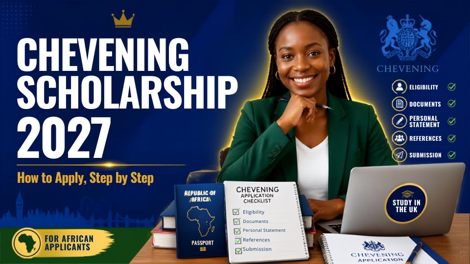 How to Apply for Chevening Scholarship 2027, Step by Step