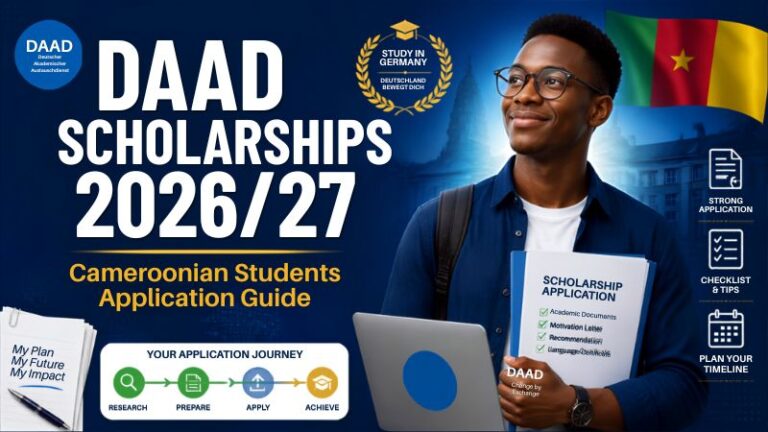 DAAD scholarship Cameroon 2026