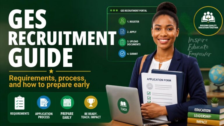GES recruitment 2026