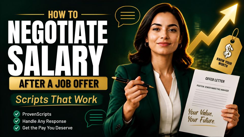 Negotiate Salary Scripts That Work