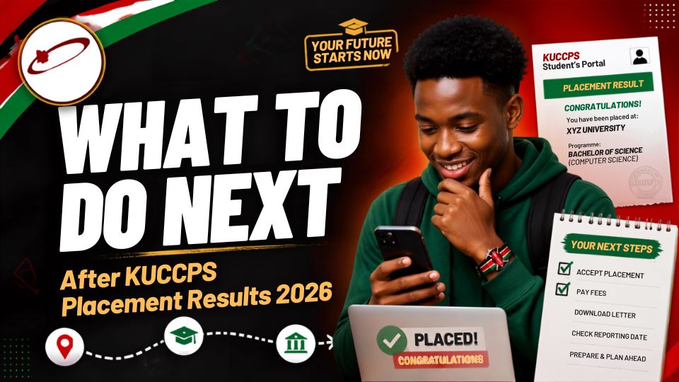 KUCCPS placement results 2026