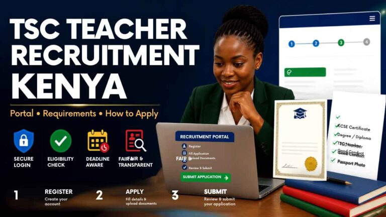 TSC Teacher Recruitment Kenya