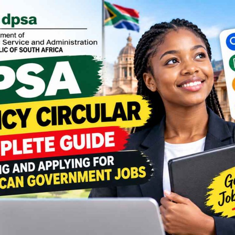 DPSA Vacancy Circular