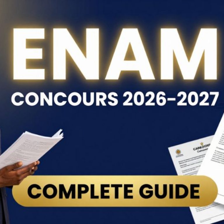 ENAM Concours 2026-2027: