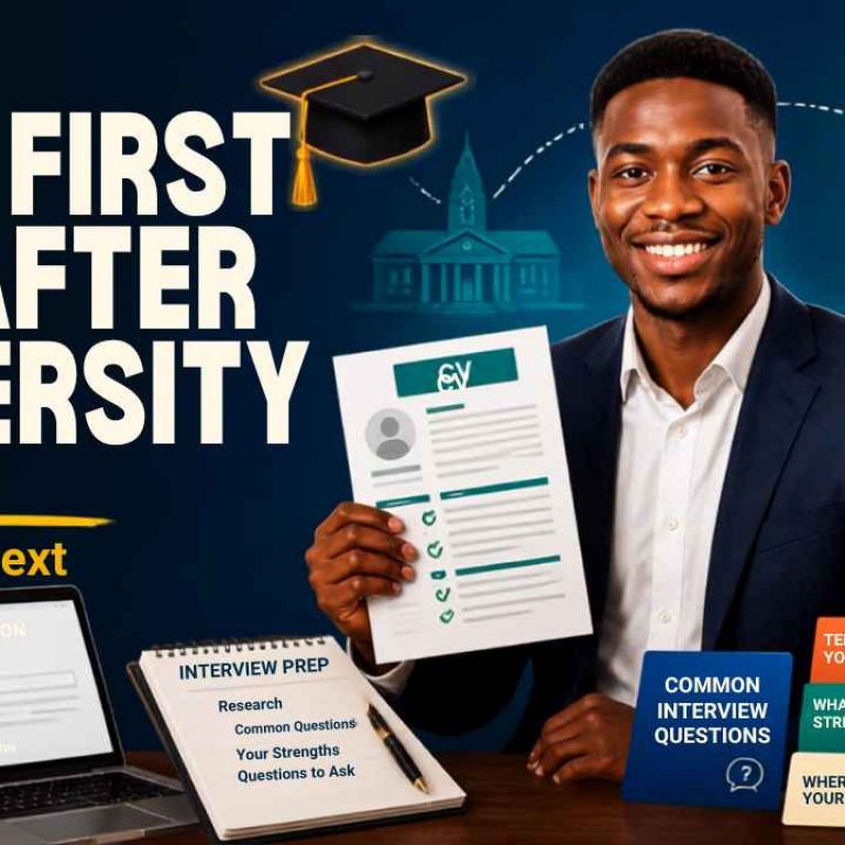 First Job After University