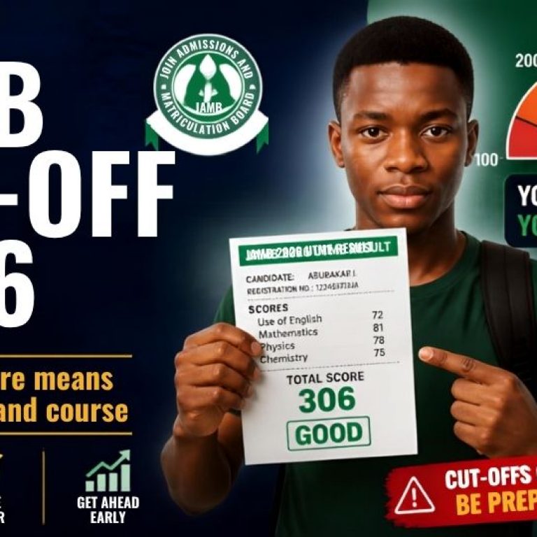 JAMB cut off marks 2026