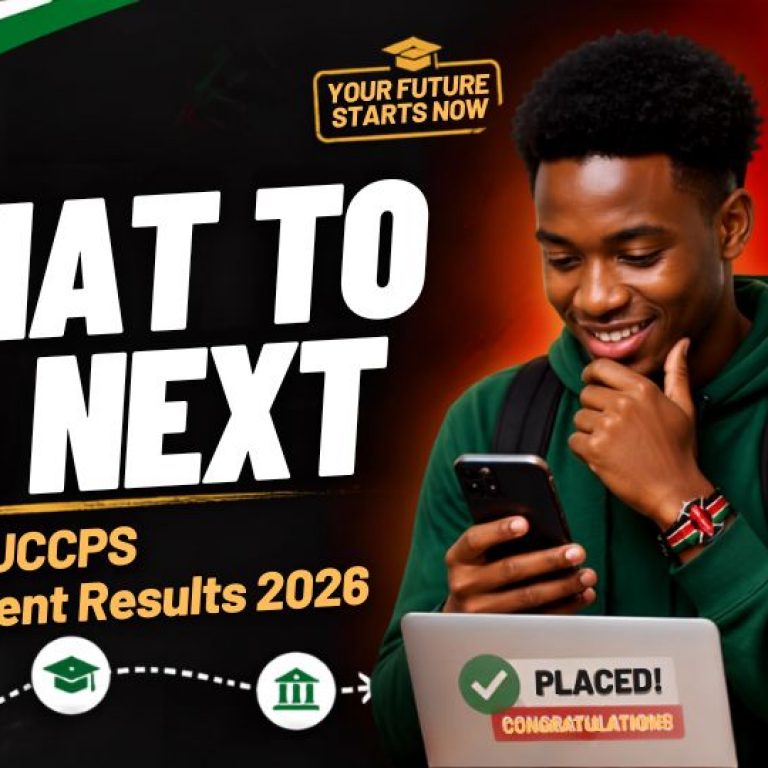 KUCCPS placement results 2026