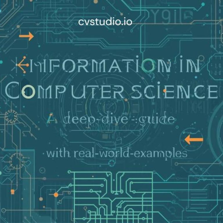 About information in computer science